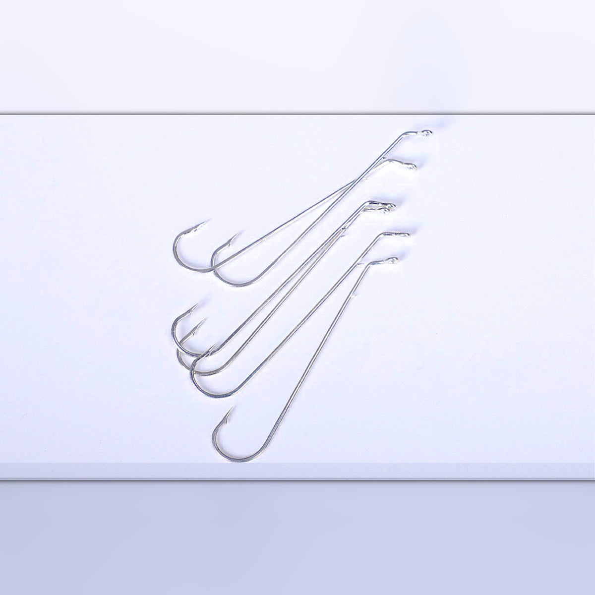 Long Shank Mackerel Hooks, Barbed Boat Fishing Hooks