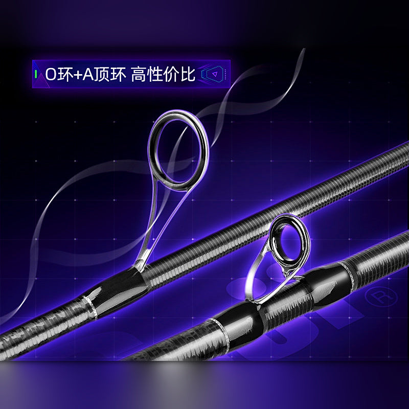 2-Piece Carbon Lure Rod, 1.68–2.44 m (5.5–8 ft)