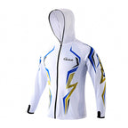 Quick-Dry Sun Protection Fishing Shirt, Bamboo Fiber, White