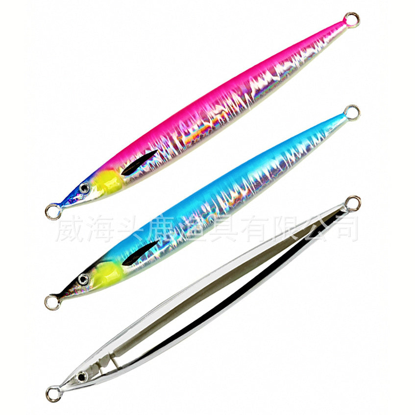 Metal Jig with Glow, 40–150 g (1.4–5.3 oz)