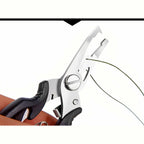 Fishing Pliers with Braid Line Cutter and Split Ring Opener