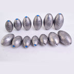 Olive Lead Sinker, Through-Hole, 0.02–10.6 oz (0.5–300 g)