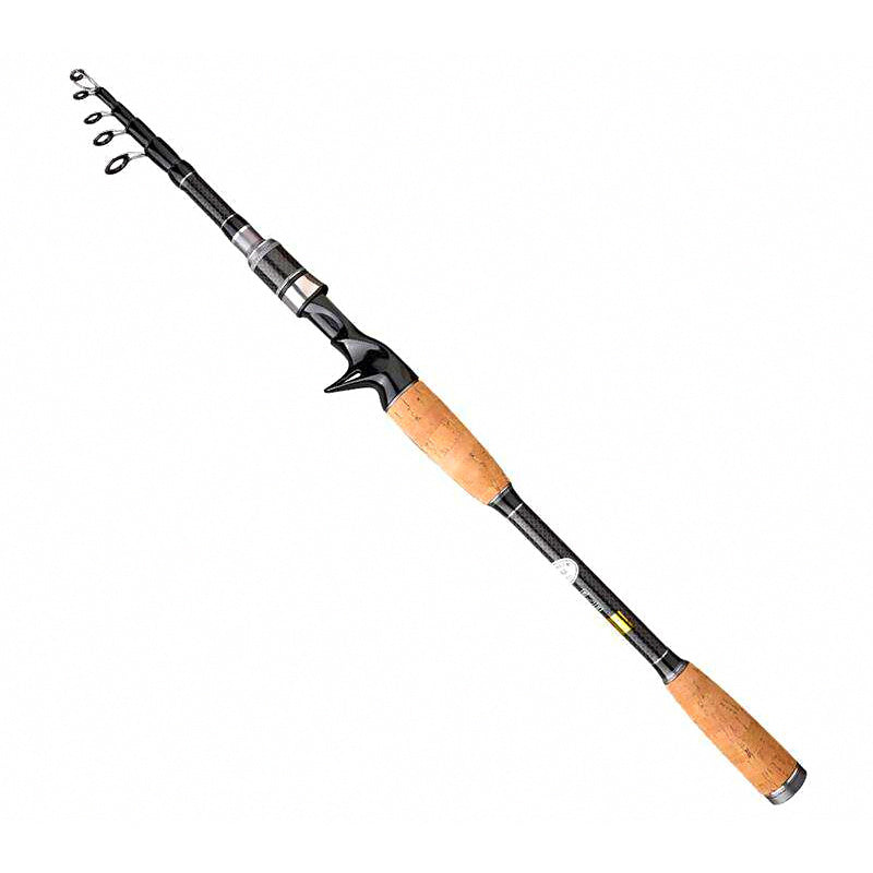 Telescopic Carbon Lure Rod, 1.65–3.6 m (5.4–11.8 ft)