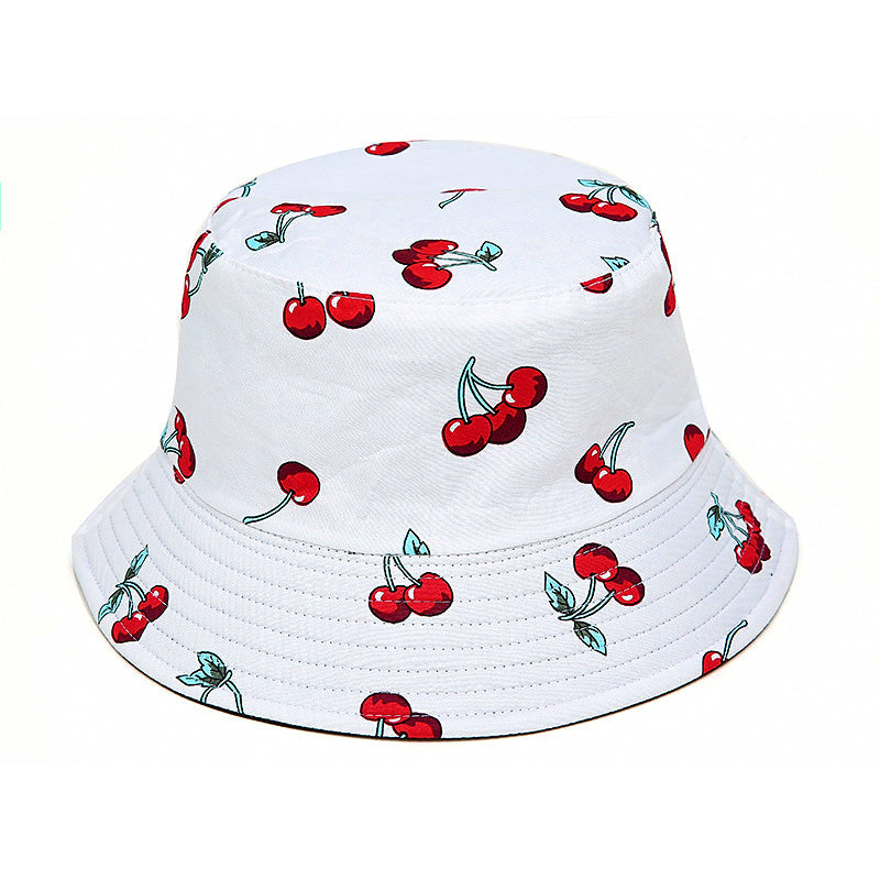 Cotton Bucket Hat, Short Brim Flat Top Sun Hat