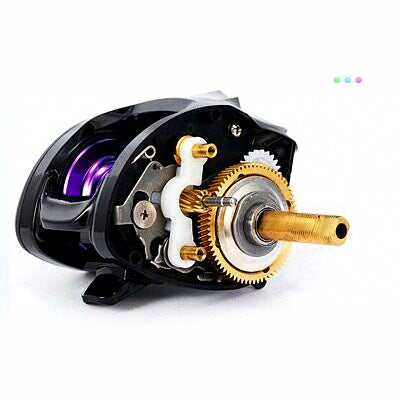 Teardrop Baitcasting Reel, 6.3:1, 22 lb (10 kg) Drag