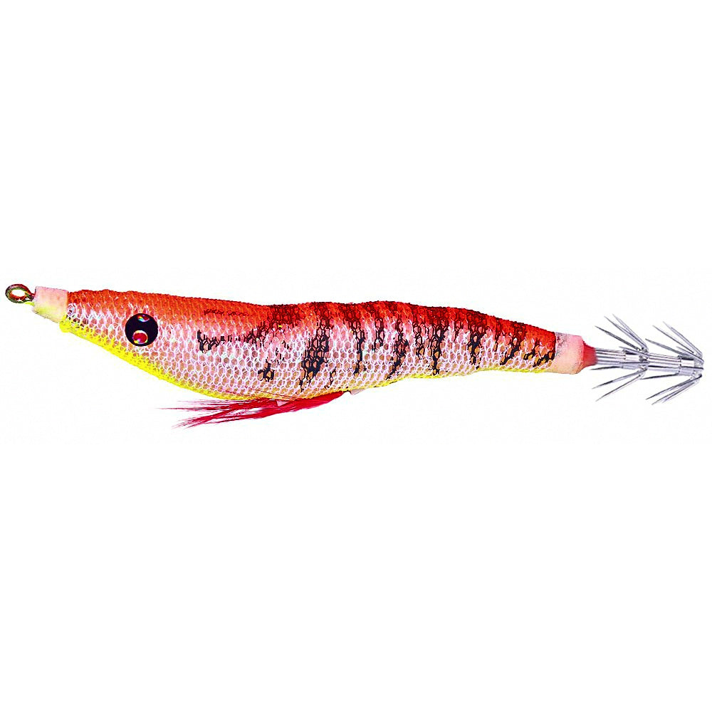 Glow Wood Shrimp Squid Jig, 9 cm / 10 cm (3.5 / 3.9 in)
