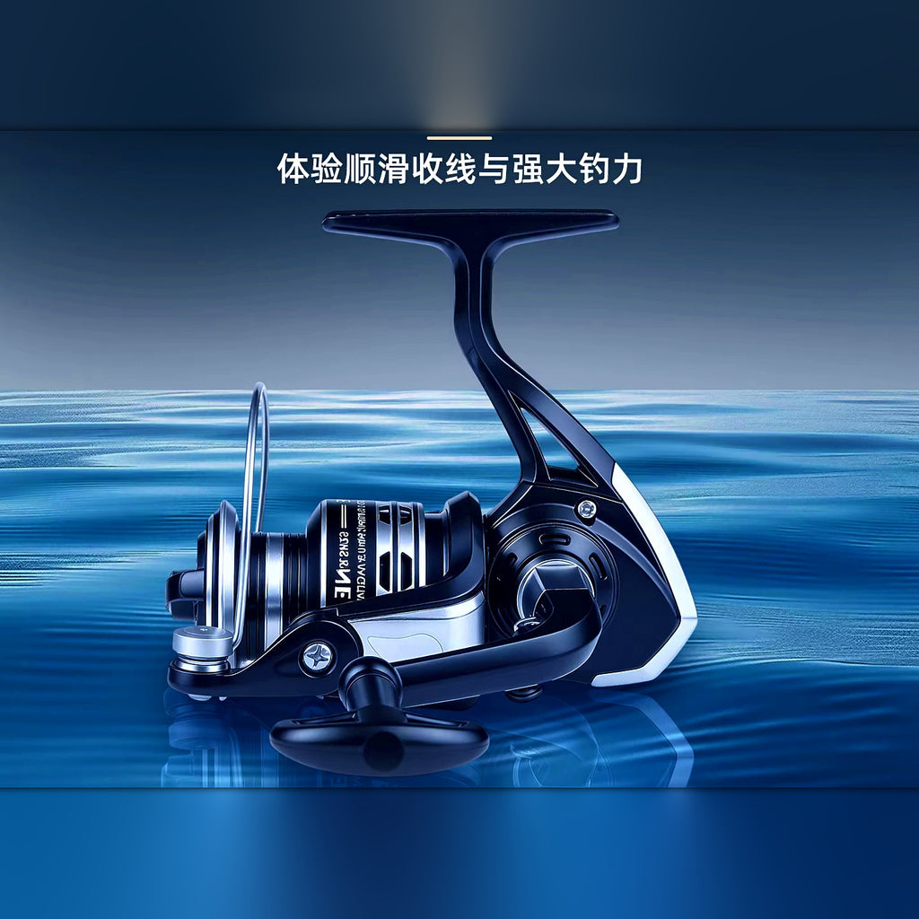 Metal Spool Spinning Reel, 1000–7000 Series