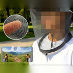 Fishing Sun Hat with Bug Net Face Cover, Wide Brim
