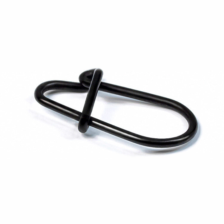 Black Safety Pins for Fishing, 40 Pack, Sizes 00–2