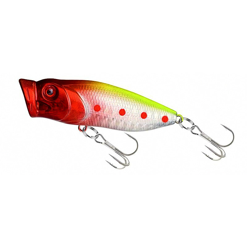 Popper Topwater Lure with Rattle, 6–7 cm (2.4–2.8 in)