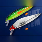 Long Cast Minnow Lure, Sinking or Floating, 5–14 g (0.2–0.5 oz)