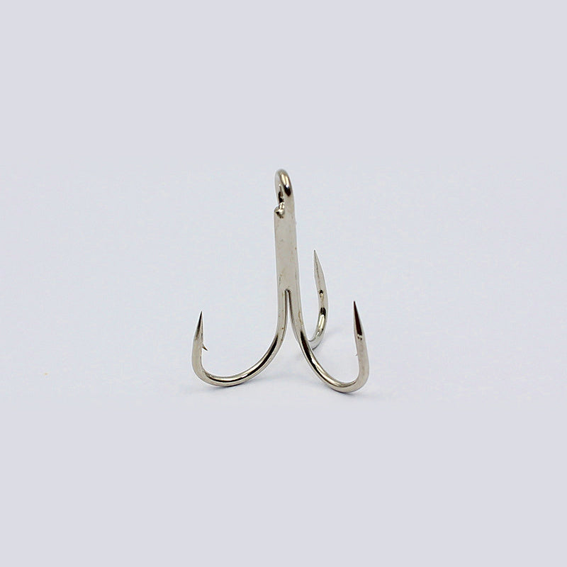 Barbed Treble Hooks, Round Bend, Sizes 16 to 5/0