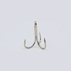 Barbed Treble Hooks, Round Bend, Sizes 16 to 5/0