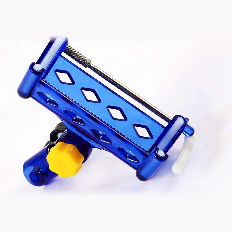 Stainless Steel Rod Holder, Self-Locking Ground Spike, Blue