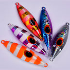 Slow Pitch Jig, 30–120 g (1.1–4.2 oz), Glow Options