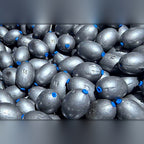 Iron Olive Sinker, Powder-Coated, 0.48–7.05 oz (13.5–200 g)