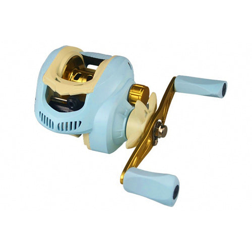 Round Baitcasting Reel, Macaron Colors, Left or Right Hand