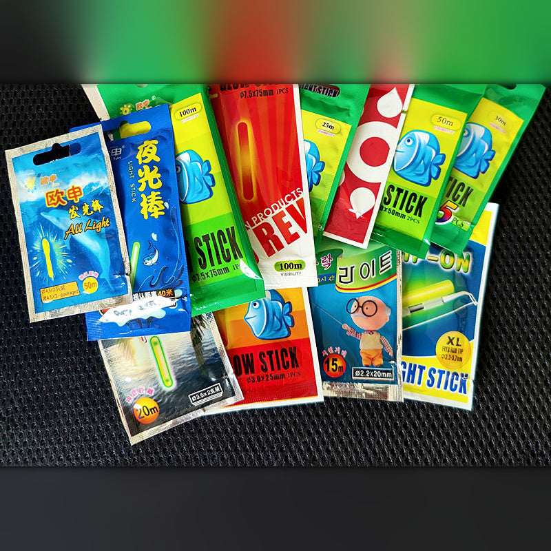 Fishing Glow Sticks, Float Light Sticks for Night Fishing