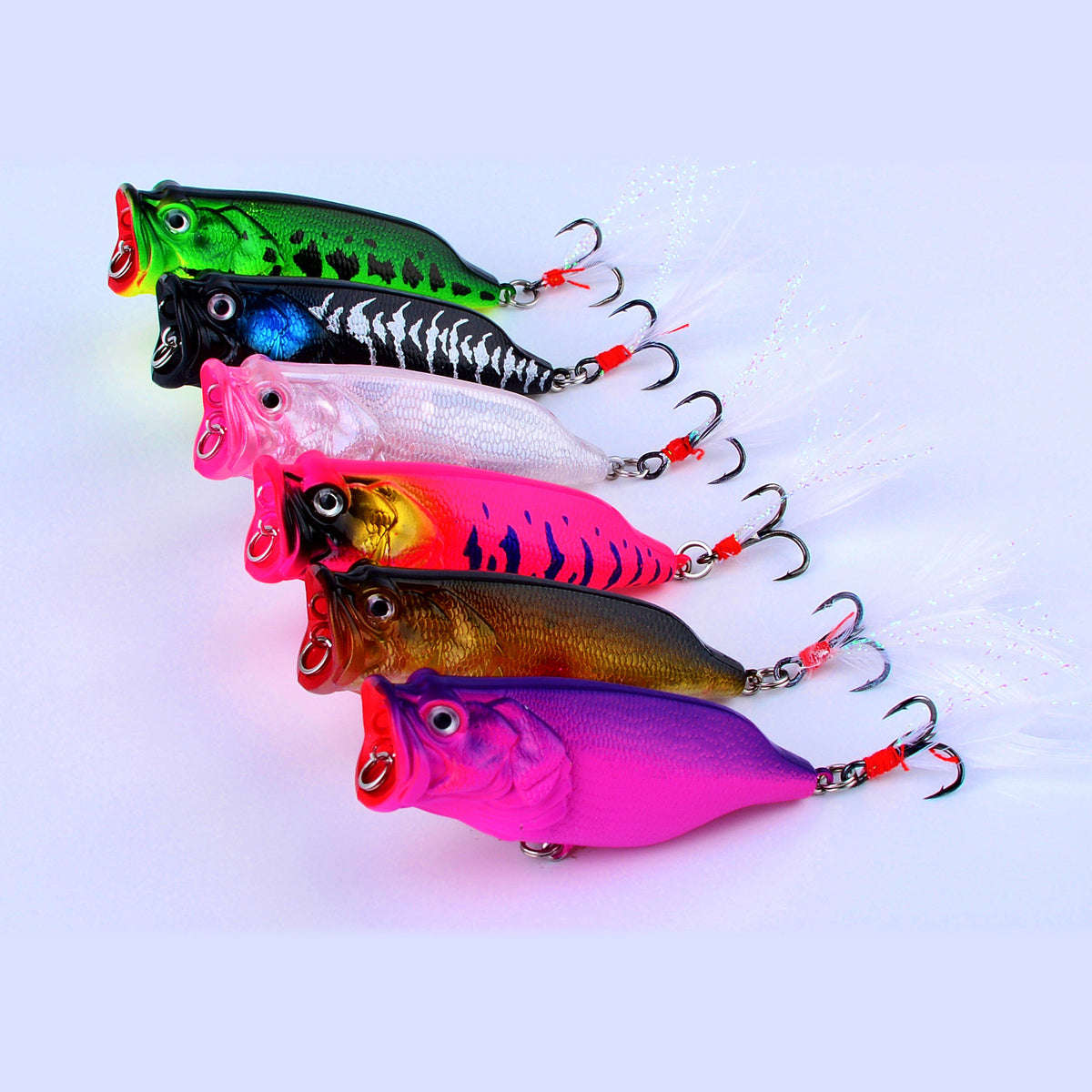 Popper Hard Bait Lure, Realistic Baitfish Style