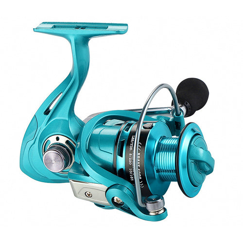 Metal Spinning Reel with Alloy Spool, Sizes 1000–7000