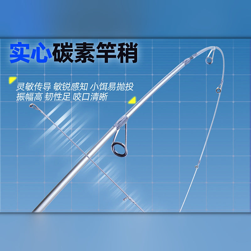 UL Ultralight Lure Rod, 2-Piece, 1.5–1.8 m (4.9–5.9 ft)