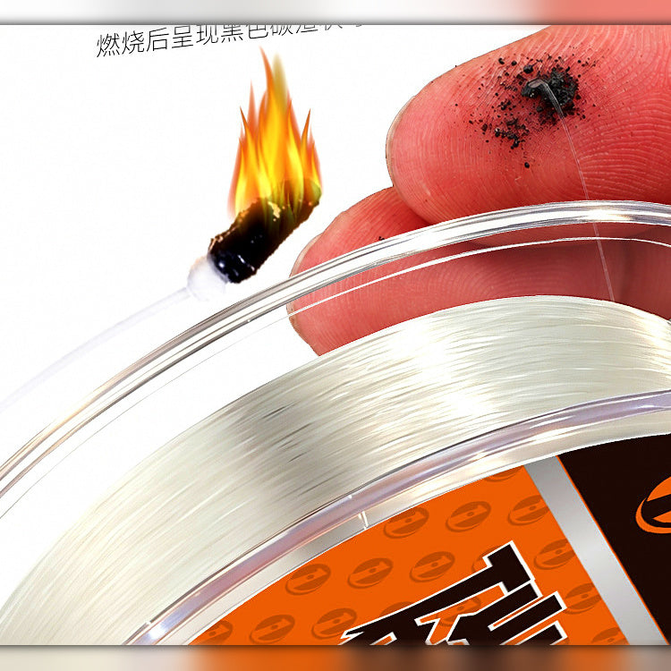 Carbon Leader Line, 100 m (109 yd) Spool, Sizes 0.6–5.0