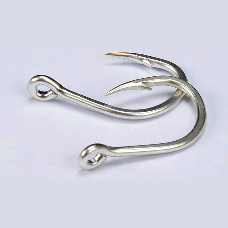 Single Jig Assist Hook for DIY Rigging, High Carbon Steel, 1/0–13/0