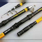 Telescopic Carbon Surf Casting Rod, 2.1–4.5 m (6.9–14.8 ft)