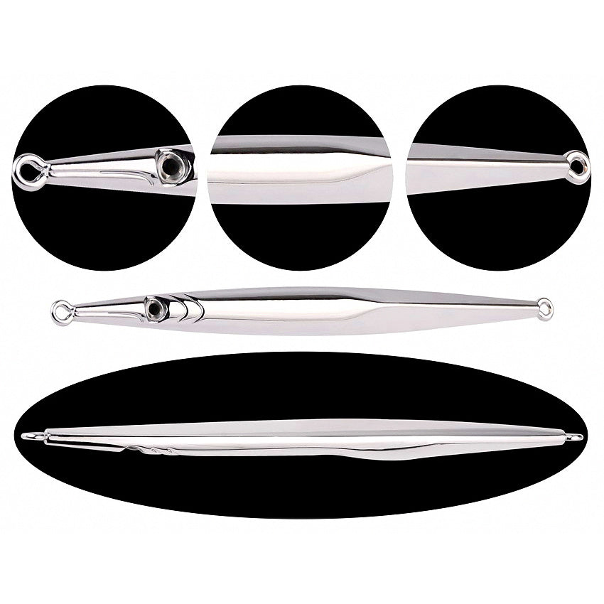 Fast Sinking Slow Pitch Metal Jig, 60–80 g (2.1–2.8 oz)