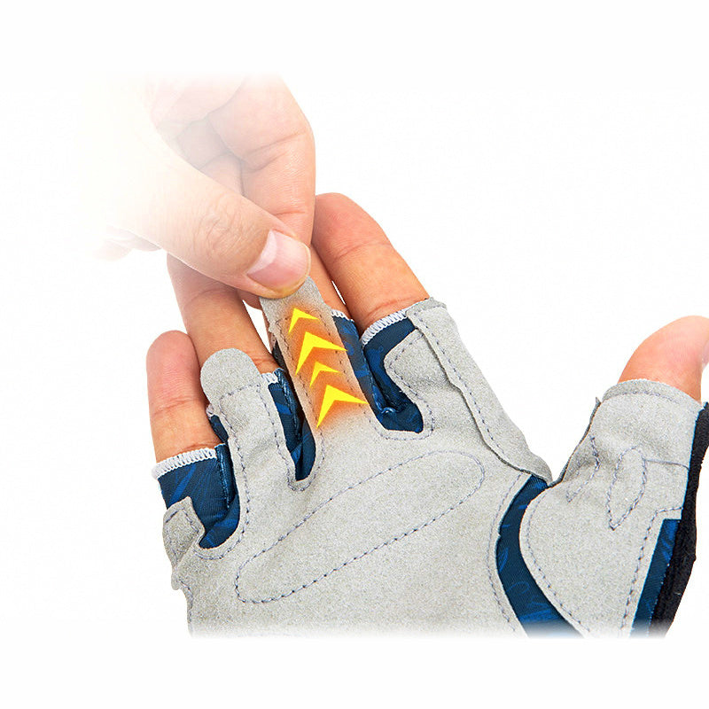 Half-Finger Fishing Gloves, Ice Silk Sun Protection