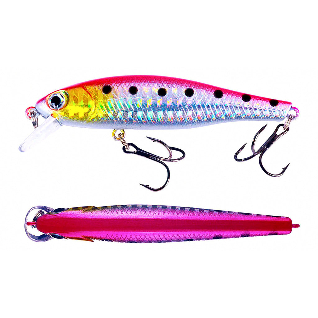 Floating Minnow Lure, 8.8 cm (3.5 in) 9 g, Size 6 Hook
