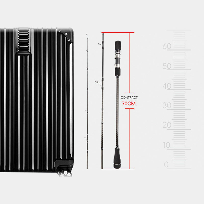 3-Piece Slow Pitch Jigging Rod, 1.83–1.91 m (6.0–6.3 ft)