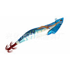 Wooden Shrimp Squid Jig with Lead Head, Red Hook