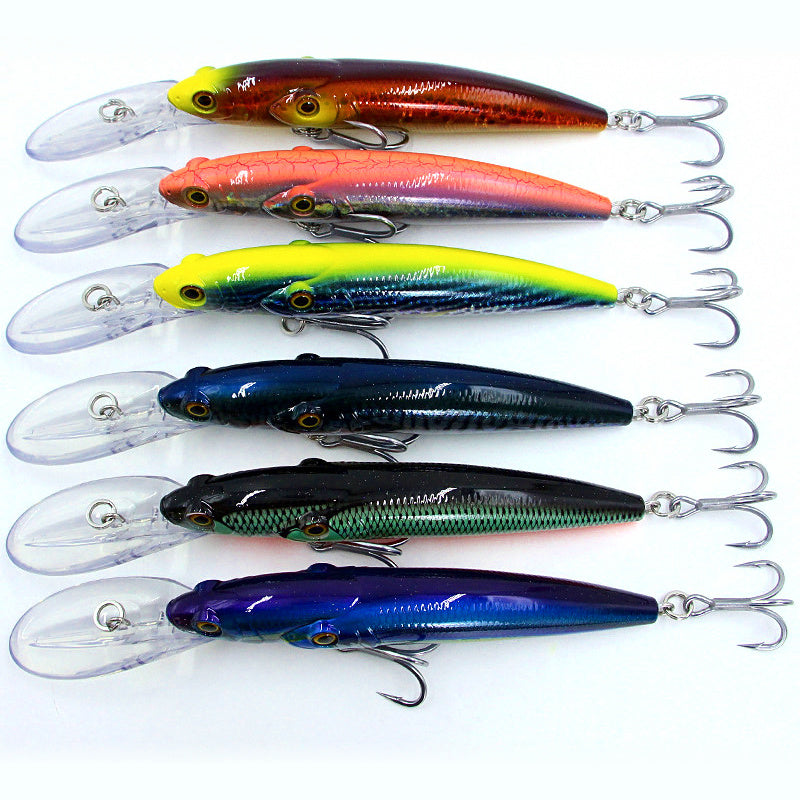 Floating Double-Head Topwater Lure, 24 cm (9.4 in) 83 g