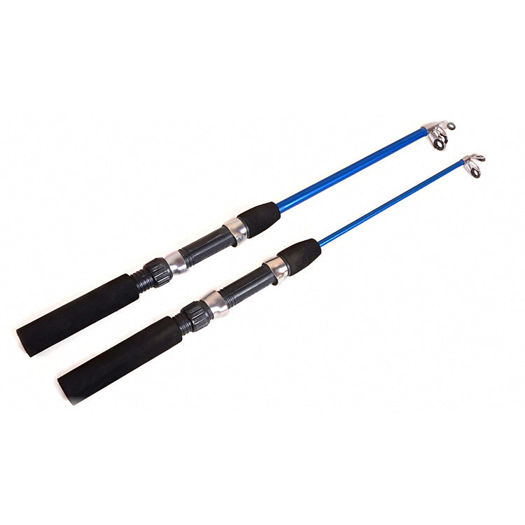 Telescopic Fiberglass Ice Fishing Rod, 74 cm or 110 cm