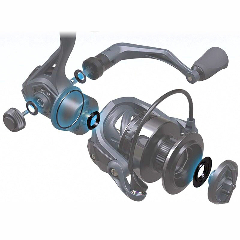Saltwater Spinning Reel, Front Drag, 2000–6000 Series