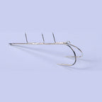 Double Hook Cutlassfish Rig, Size 2, Barbed, Boat Fishing
