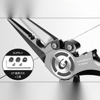 Titanium Fishing Pliers, Split Ring & Line Cutter, 7–7.5 in