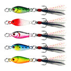Fish Scale Micro Jig, 5 g (0.18 oz) Sinking Casting Jig