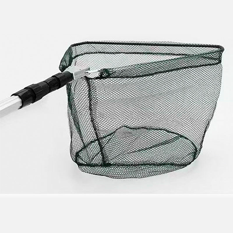 Telescopic Folding Landing Net, Aluminum, 1.5–2.1 m (5–7 ft)