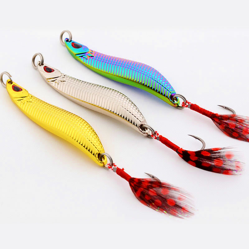 Metal VIB Casting Jig Spoon, 7–20 g (0.25–0.7 oz)