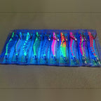 Glow Shrimp Squid Jig with Rattle, 12.5–20 g (0.4–0.7 oz)