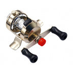 Mini Metal Drum Reel for Micro Jigging and Ice Fishing