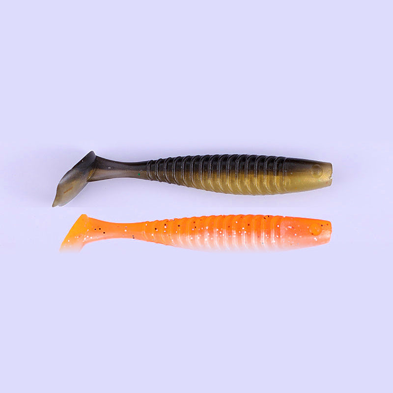 T-Tail Soft Plastic Swimbait, 5.5 or 6.5 cm, 50-Pack