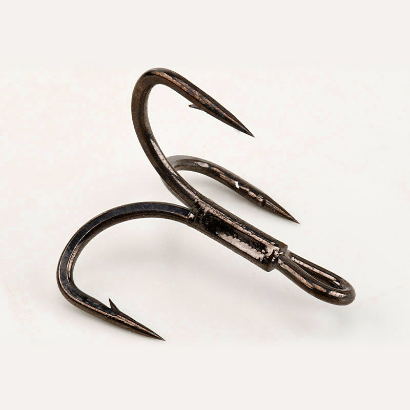 Saltwater Treble Hooks, High Carbon Steel, Sizes 10–3/0
