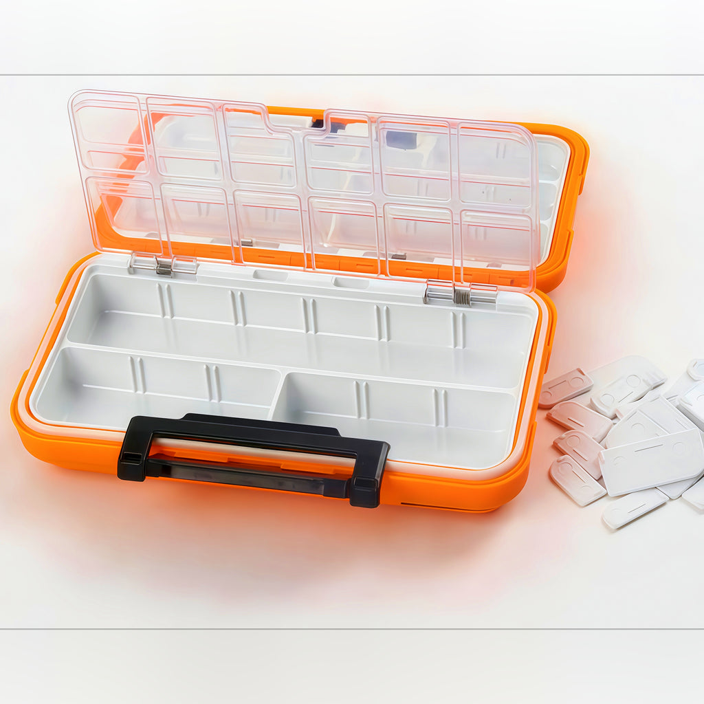 Fishing Tackle Storage Box, Waterproof Lure & Tackle Case