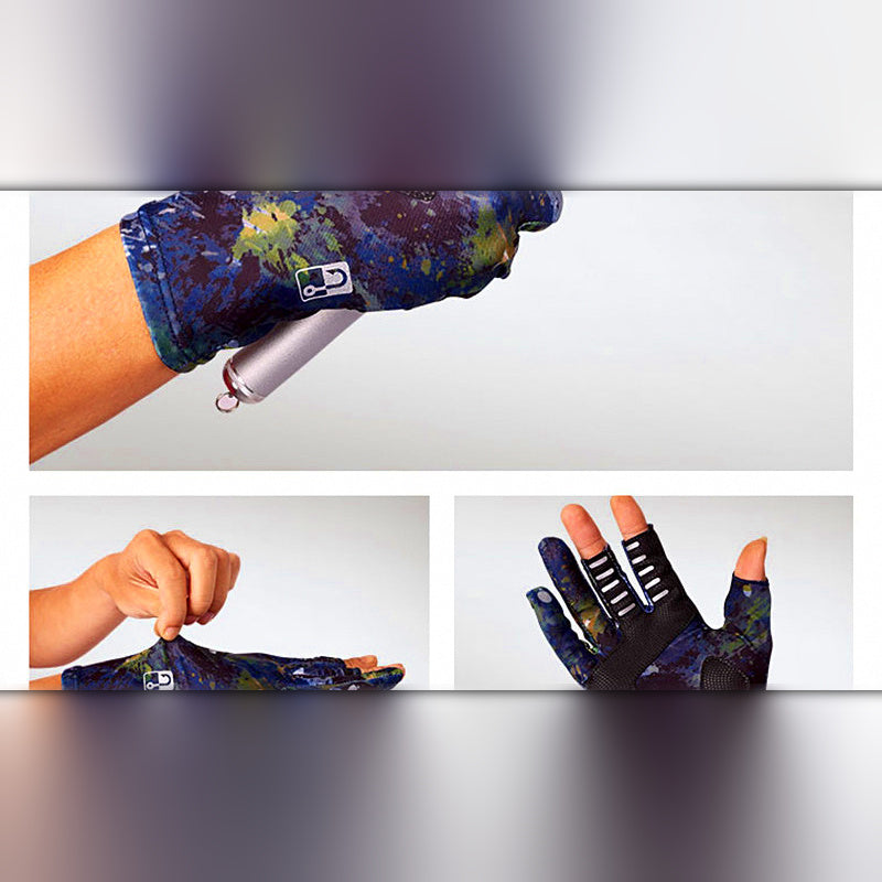 Fingerless Fishing Gloves, Breathable Sun Protection