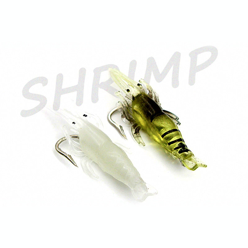 Soft Plastic Shrimp Lure, 9.5 cm (3.7 in), 6 g (0.2 oz)