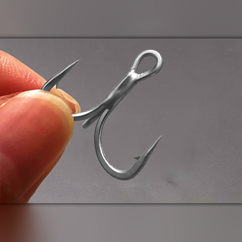 Treble Hooks, Rust-Resistant, 10–100 Pack, Sizes 16–1/0
