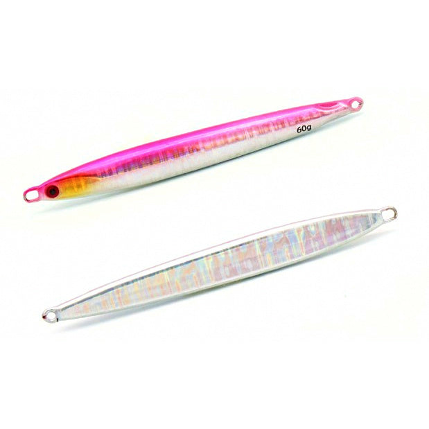 Slim Metal Jig, 40–100 g (1.4–3.5 oz), Saltwater Boat Jigging